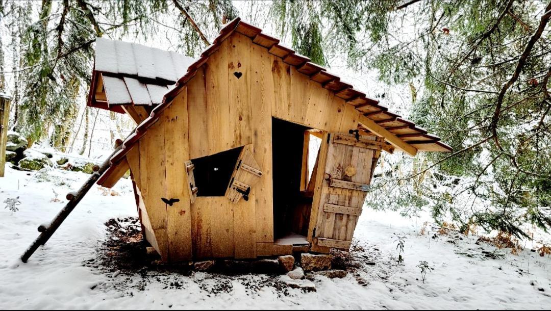 Chalet De La Grimpette Au Coeur De ジェラールメ エクステリア 写真